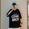 Ao thun unisex tay lo in chu sleep come back ao phong unisex freesize ao thun unisex cotton nam nu jteeman jt31 2