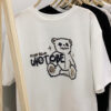 Áo thun unisex tay lỡ form rộng in hình gấu bear unotobe dành cho nam nữ, áo phông unisex jteeman hình dễ thương vải cotton thoáng mát jt35_2