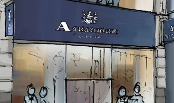 Aquascutum mở cửa hàng Brompton Road