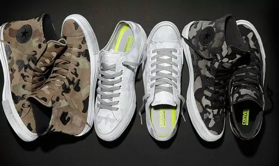 Những converse phản quang Camo mới này chắc chắn không trộn lẫn vào