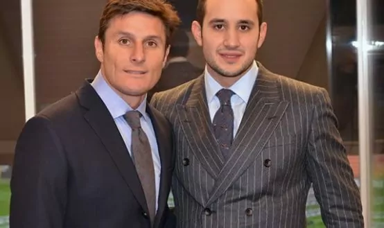 Gagliardi công bố quan hệ đối tác với Javier Zanetti