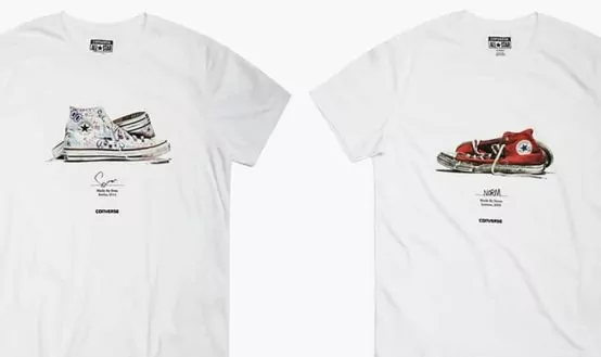 Áo phông 'Made By You' của Converse x Urban Outfitters