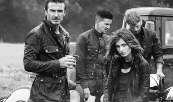 David Beckham cho Belstaff