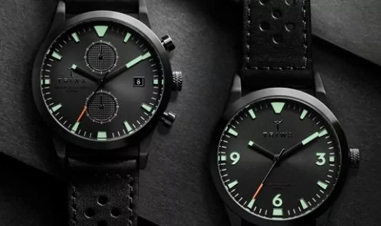 Đồng hồ Triwa: Sort Of Black Glow Collection