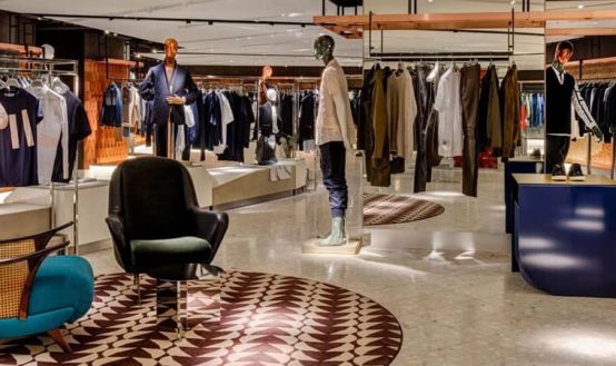 Harvey Nichols cải tiến không gian trang phục nam giới của nó