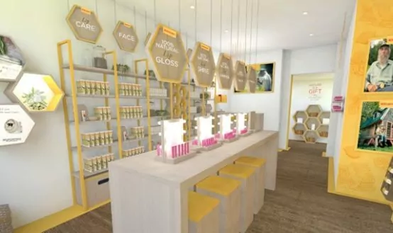 Burt's Bees London Pop-Up Store