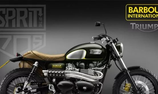 Barbour International x Spirit Of The Seventies Motorbike