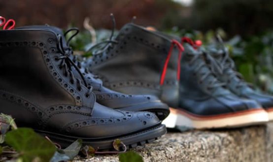 Ronnie Fieg cho Grenson Brogue Boots