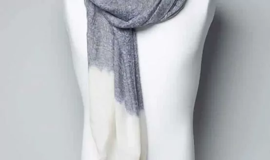 Zara Two-Tone Degrade Foulard