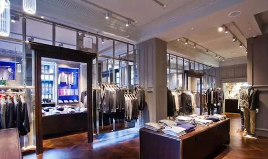 Aquascutum New Great Marlborough Street Store - Internal
