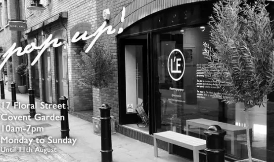 L’Estrange London pop-up store
