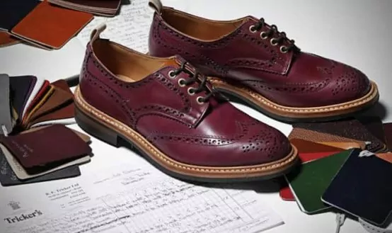 Tricker’s x End Hunting Co. Oxblood Brogues